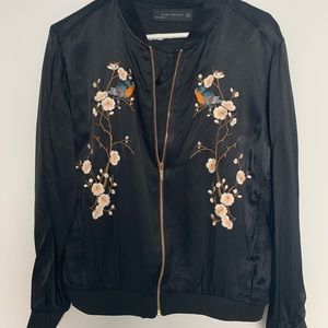 Zara embroidered jacket